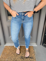 Flying Monkey Crop Slim Jeans