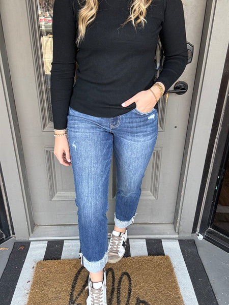 Vervet Cuffed Boyfriend Jeans