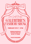 Galentines Show Ticket